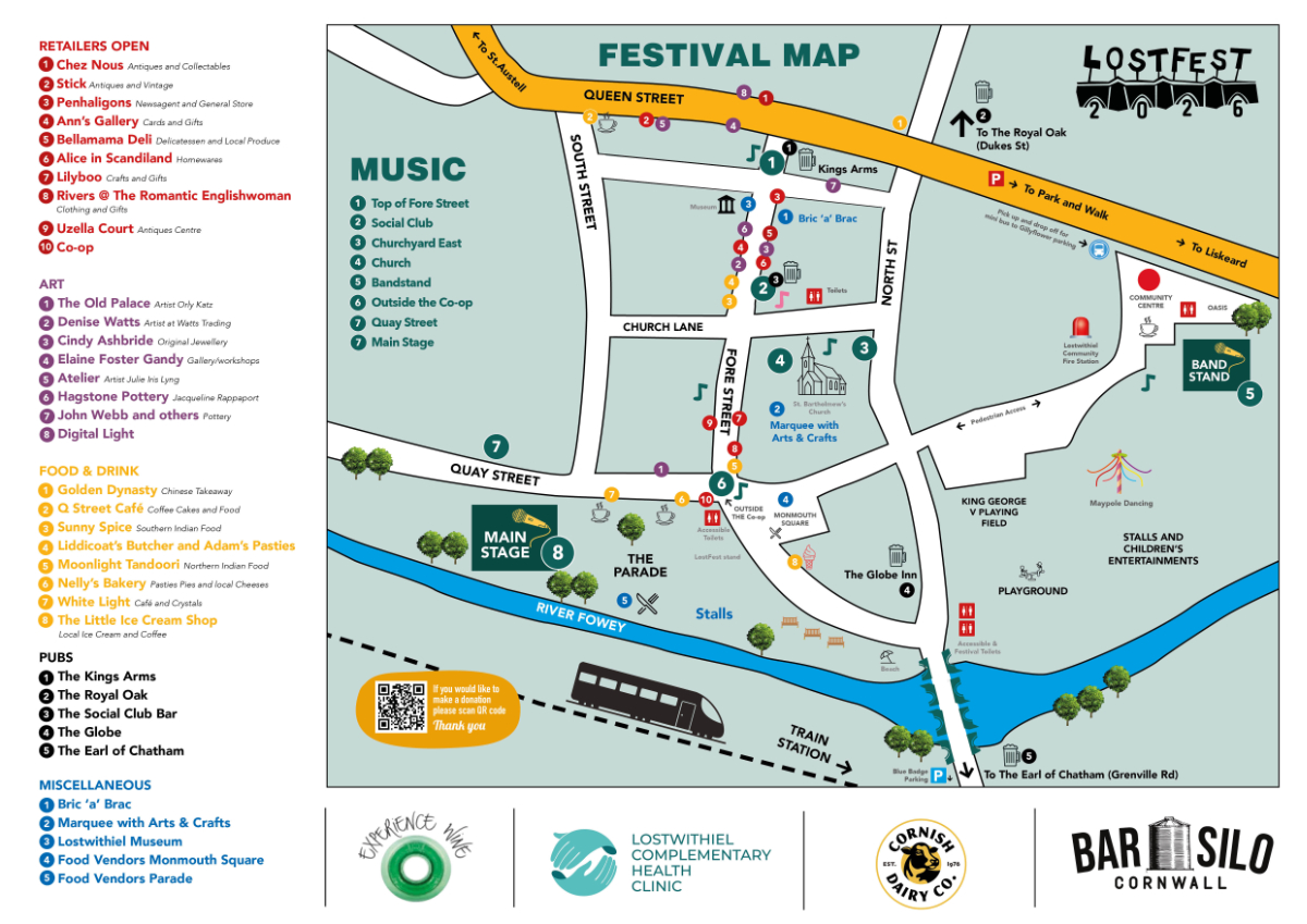 Map of LostFest